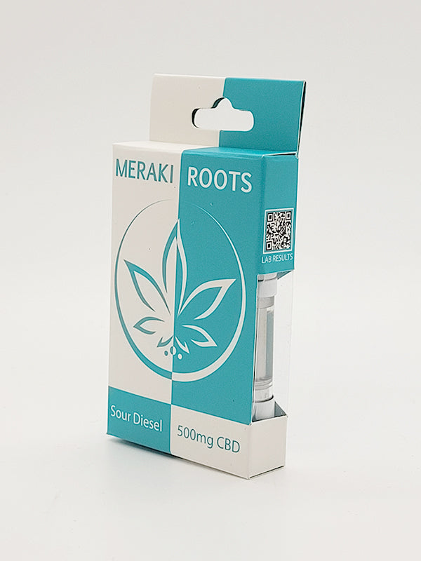 Sour Diesel 500mg CBD Vape Cartridge - Image 2